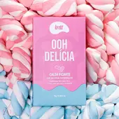 Gel Beijável para Sexo Oral Ooh Delicia Calda Picante Sabor Marshmallow Intt 11g - imagem 1