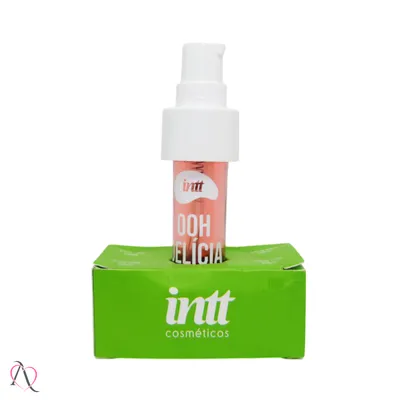Gel Beijável para Sexo Oral Ooh Delicia Calda Picante Sabor Morango Azedinho Intt 11g