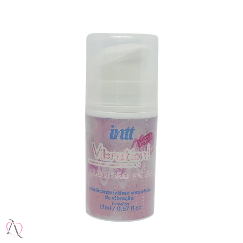 Vibration Vibrador Líquido Beijável Sabor Algodão Doce Power 17ml