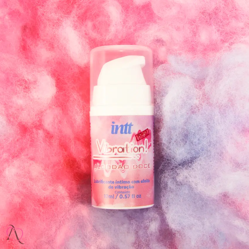Vibration Vibrador Líquido Beijável Sabor Algodão Doce Power 17ml