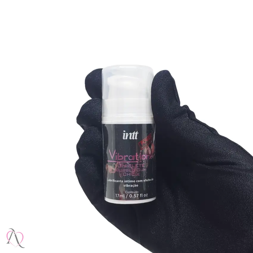 Vibration Vibrador Líquido Beijável Sabor Chiclete Power Intt 17ml
