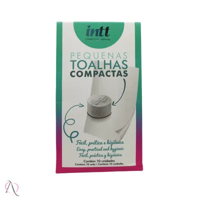 Toalha Compacta Descartável Para Higiene Intt