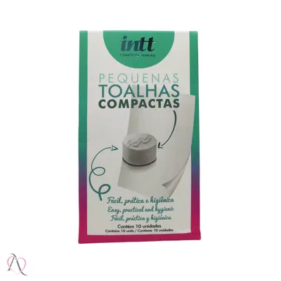 Toalha Compacta Descartável Para Higiene Intt