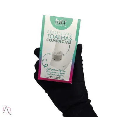 Toalha Compacta Descartável Para Higiene Intt