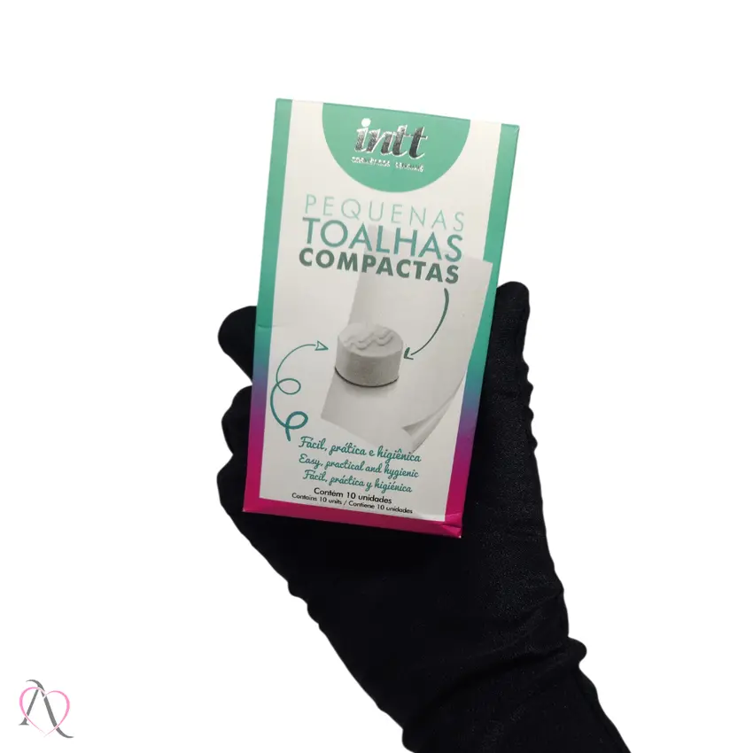 Toalha Compacta Descartável Para Higiene Intt