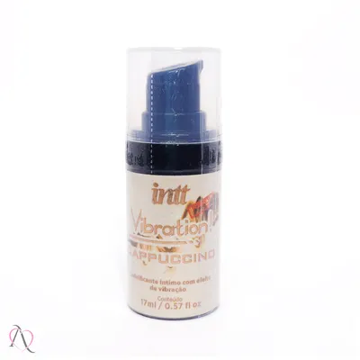 Vibration Vibrador Líquido Beijável Sabor Cappuccino Power Intt 17 ml
