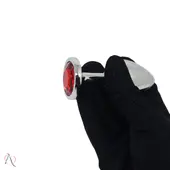 PLUG ANAL DE LUXO EM ALUMINIO TAMANHO M - VERMELHO - PL007M - imagem 3