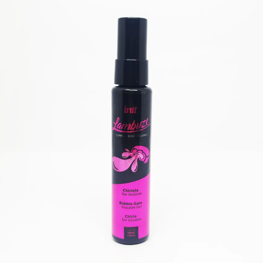 Gel Beijável para Sexo Oral Lambuze Sabor Chiclete Intt 55ml
