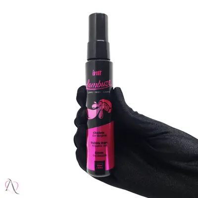 Gel Beijável para Sexo Oral Lambuze Sabor Chiclete Intt 55ml