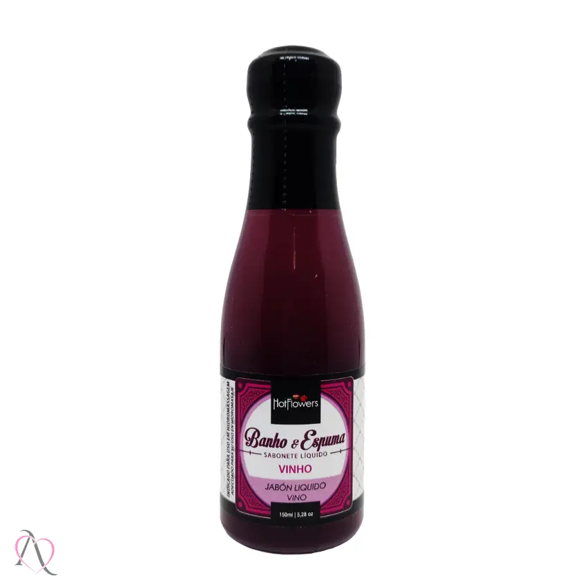 SABONETE LIQUIDO BANHO E ESPUMA VINHO 150ML