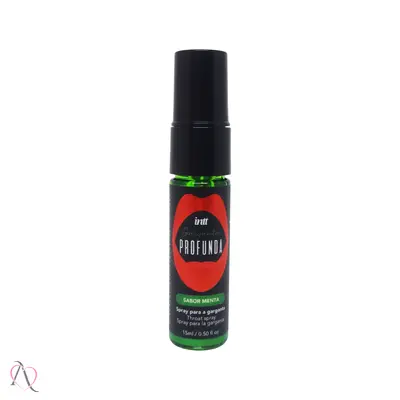 Spray Para Sexo Oral Garganta Profunda Sabor Menta Intt 15ml