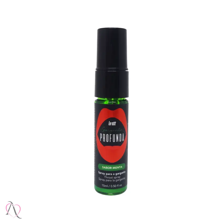 Spray Para Sexo Oral Garganta Profunda Sabor Menta Intt 15ml