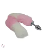 Kit Plug Anal Com Rabo De Raposa e Tiara De Orelhas Tamanho P - imagem 2