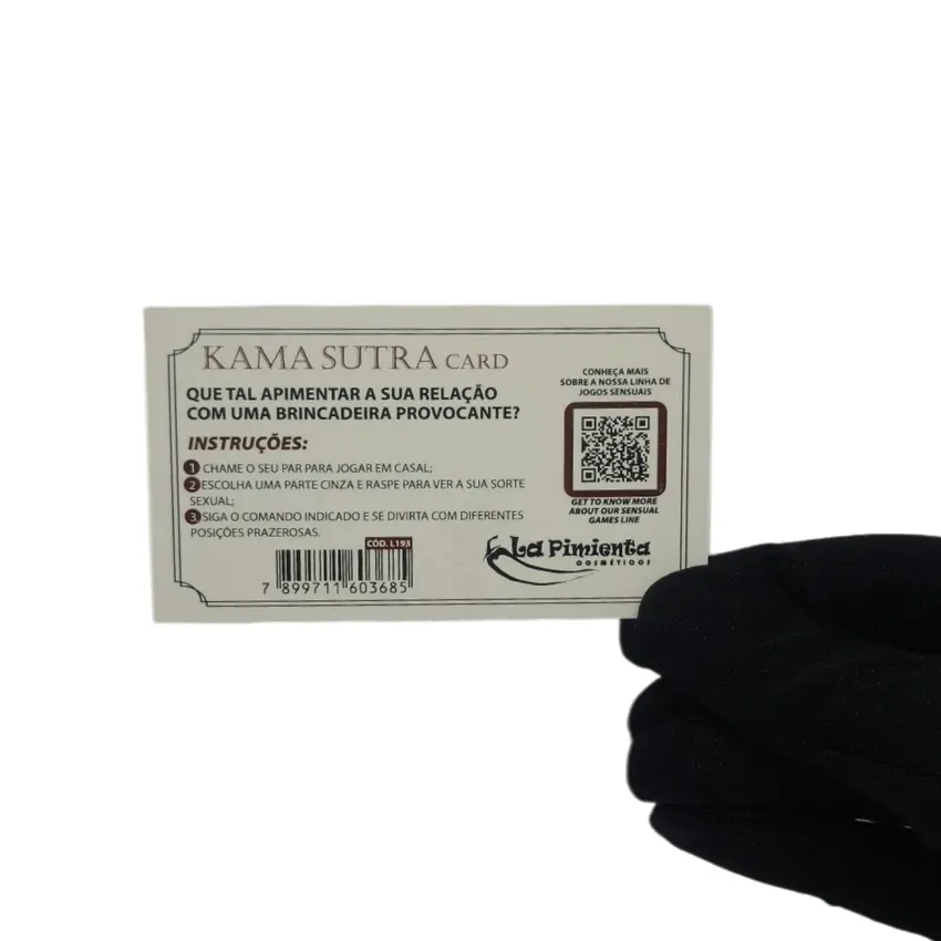 Raspadinha Kama Sutra Card- LA PIMIENTA