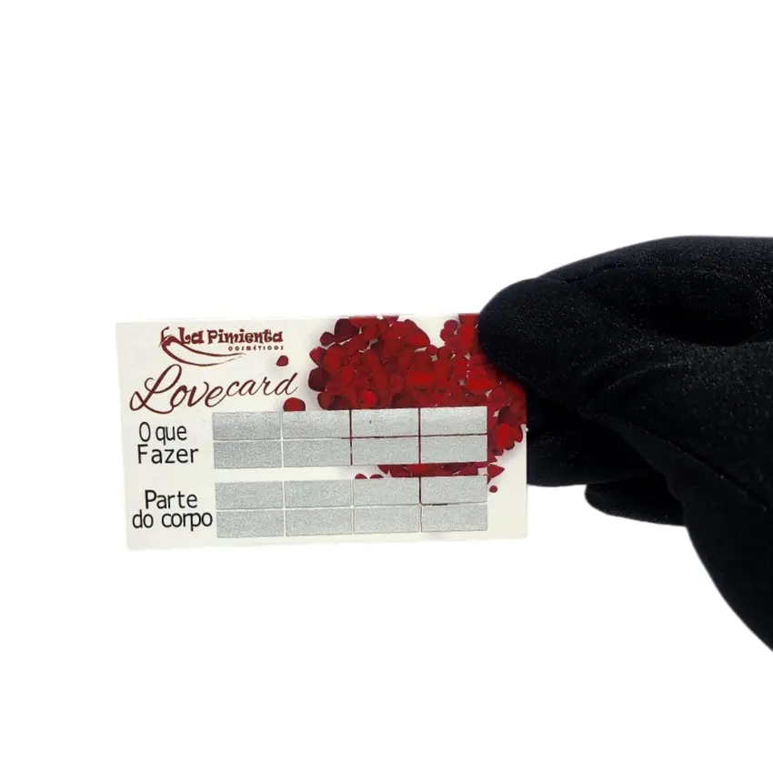 RASPADINHA LOVE CARD - LA PIMIENTA