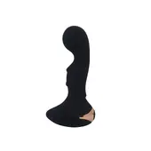 Plug Anal Curvado Com Vibrador 10 modos de vibração - imagem 4