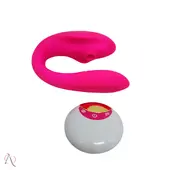 Vibrador de Casal com Controle Remoto Pink - imagem 2