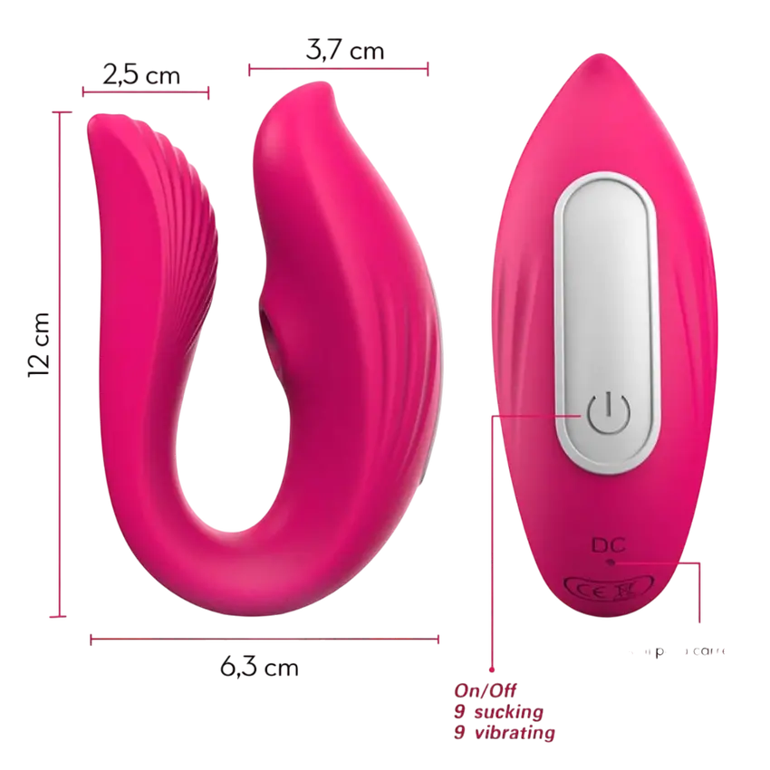 Vibrador De Casal Com Controle Remoto