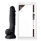 Prótese de Pênis com Escroto e Ventosa 19x4cm Dom - imagem 1