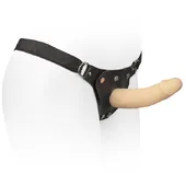 PROTESE DE PENIS EM CYBERSKIN 18,5x4,5cm COM CINTO CYB05AC - imagem 4
