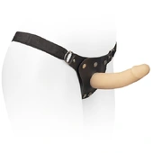 PROTESE DE PENIS EM CYBERSKIN 18,5x4,5cm COM CINTO CYB05AC - imagem 3