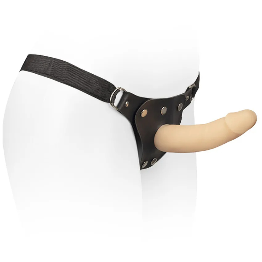 PROTESE DE PENIS EM CYBERSKIN 18,5x4,5cm COM CINTO CYB05AC
