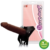 PROTESE DE PENIS COM CINTO 18,5X4,5CM ADAO44MS - imagem 3