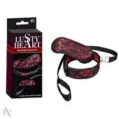 Kit Bondage Coleira e Venda Para Fetiche BDSM, Dominação e Submissão - imagem 1