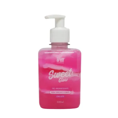 Hidratante Para Virilha e Corpo Sweet Glow Chiclete Beijável Intt 320ml