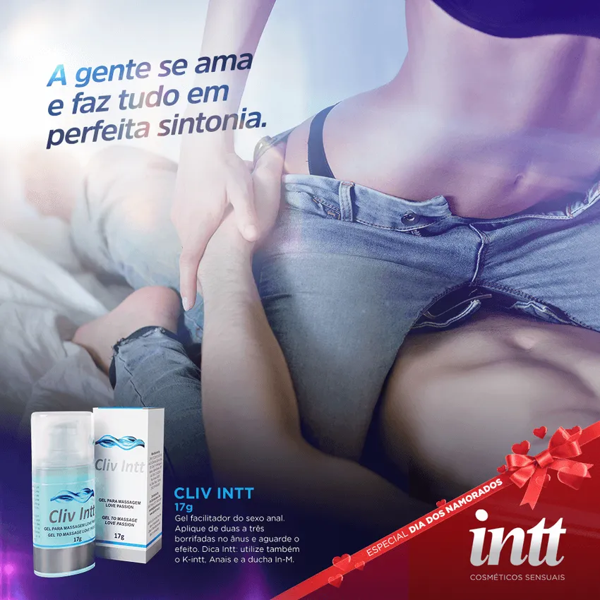 Cliv Intt Dessensibilizante Anal- Conforto E Prazer No Sexo Anal Possui  17G