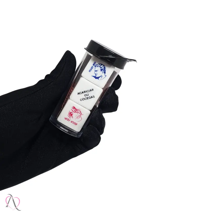 TOQUE DO CUPIDO CASAL 03 DADOS DIVERSAO AO CUBO