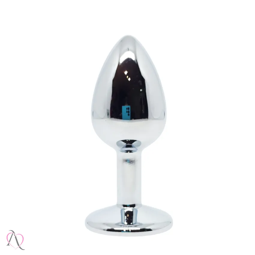 Plug Anal Tamanho Médio Cor Azul