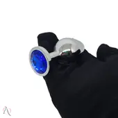 Plug Anal Tamanho Médio Cor Azul - imagem 1