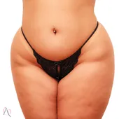 Calcinha Fio Dental Secretaria Plus Size - imagem 1