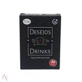 Baralho Jogo Erótico para Casais Desejos e Drinks Diversão ao Cubo com 50 cartas - imagem 1
