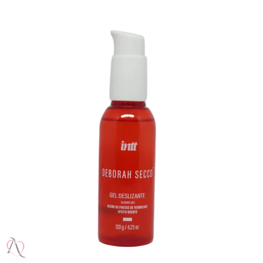 Lubrificante Deslizante sabor Frutas Vermelhas Deborah Secco Intt 120ml