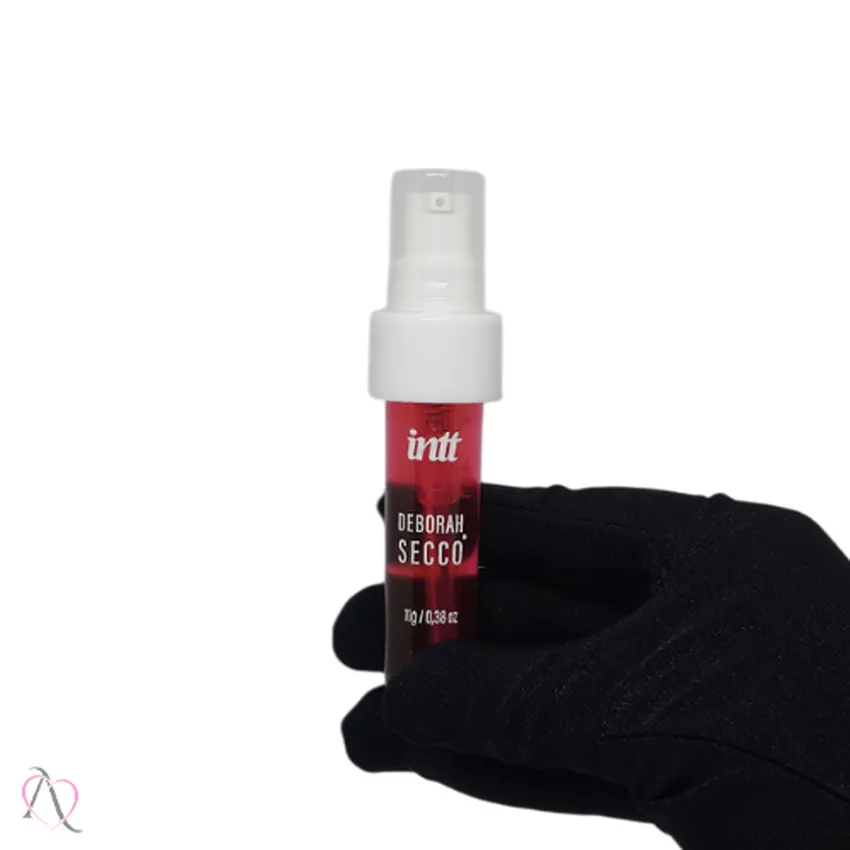 Gel Beijável para Sexo Oral Calda Picante Sabor Frutas Vermelhas Deborah Secco Intt 11g