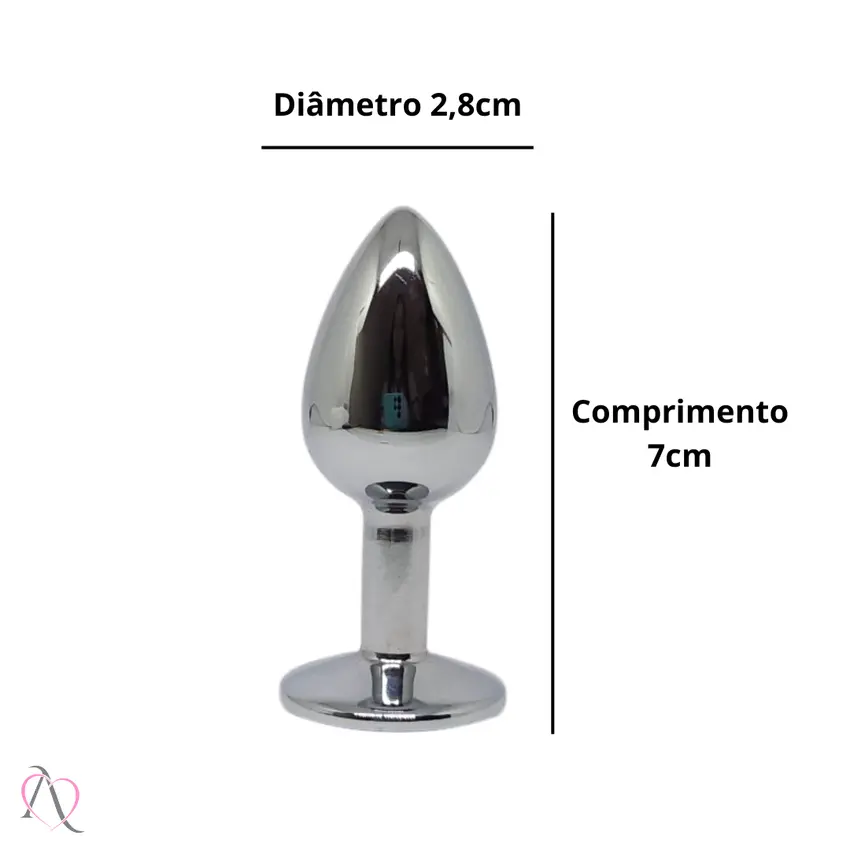 Plug Anal Pequeno Cor Rosa
