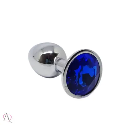 Plug Anal Pequeno Cor Azul 7x2,8cm