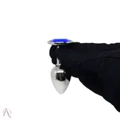 Plug Anal Tamanho Pequeno Cor Azul - imagem 3