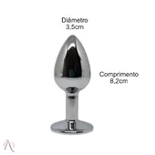 Plug anal Tamanho Médio cor Rosa - imagem 8