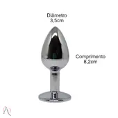 Plug anal Tamanho Médio cor Rosa - imagem 8