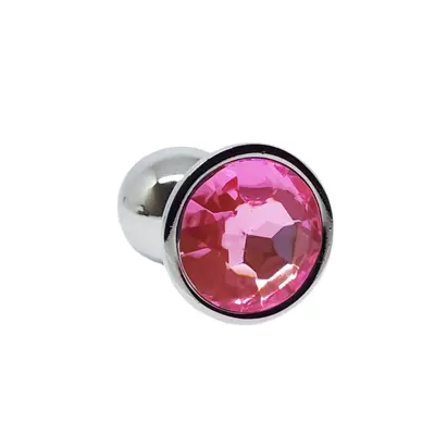 Plug anal Médio cor Rosa