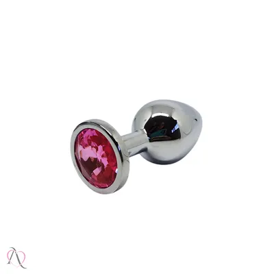Plug anal Médio cor Rosa
