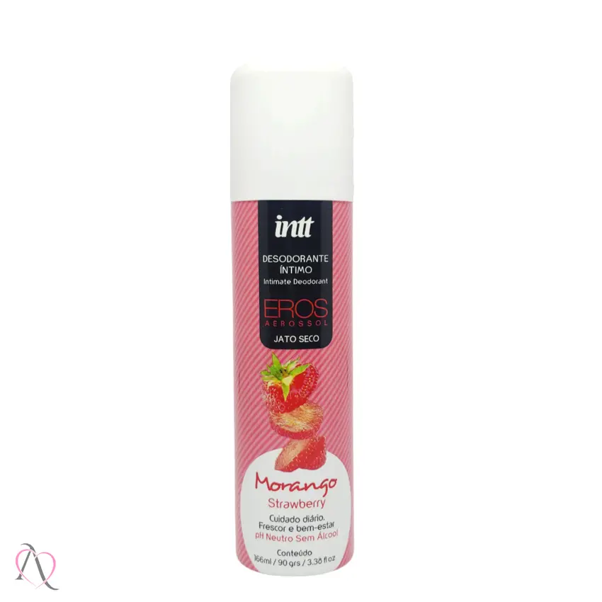 Desodorante Intimo Eros Morango Intt 166ml