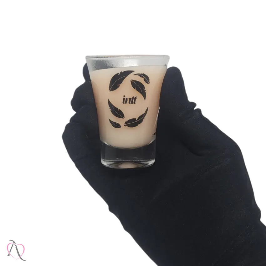 Vela Para Massagem Sensual Beijável Morango Intt 40g