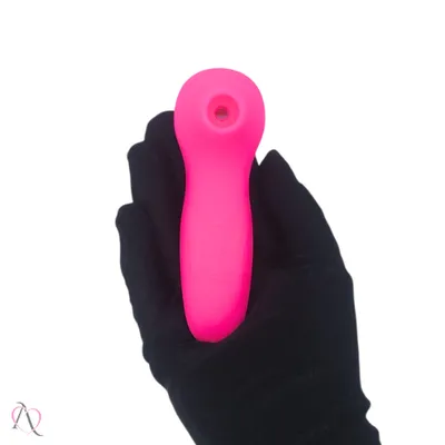 Vibrador com Sugador para Clitóris cor Pink com 10 Modos de Pulsação