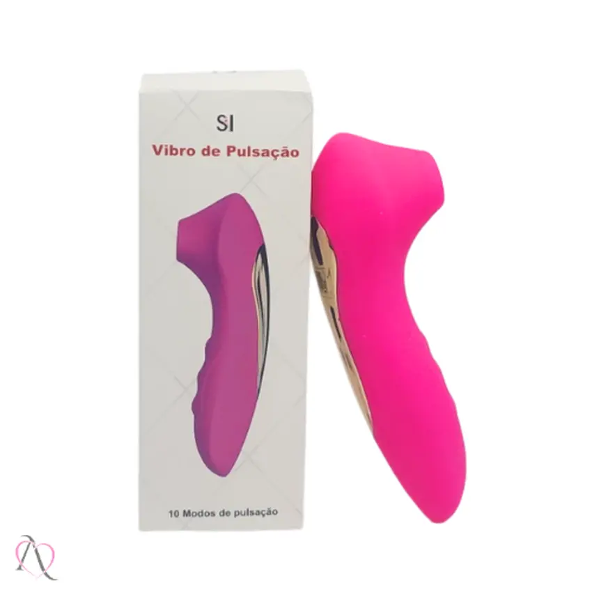 Vibrador com Pulsador para Clitóris 10 Modos de Pulsação