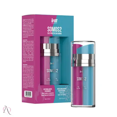 Excitante Feminino e Prolongador Masculino Somos2 20g Intt