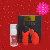 Kit Para Ela - 1 Vibrador de Calcinha e 1 Gel Clitoriano que Pulsa, Vibra e Esquenta - imagem 2